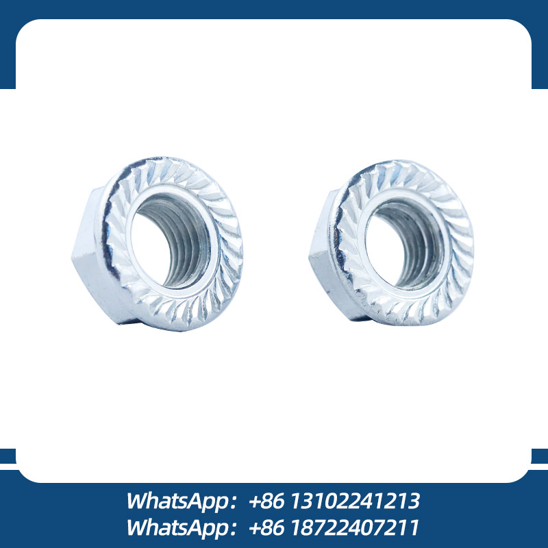 Tuerca Zincado Hexagonal Flange 1/2