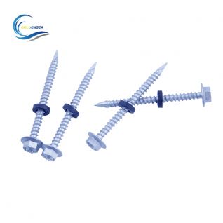 Tornillo Hexagonal Zincado Punta fina caja 100 un