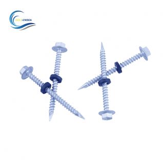 Tornillo Hexagonal Zincado Punta fina 