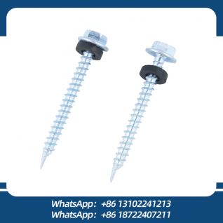 Tornillo Autoperforante Hexagonal Punta Espada con Golilla 10*2